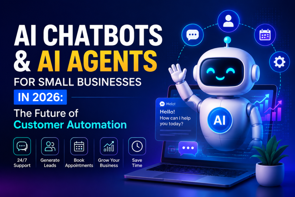AI Chatbots & AI Agents for Small Businesses in 2026: The Future of Customer Automation