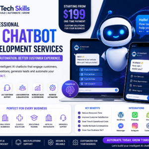 AI Chatbot Development Services | Custom AI Chatbots for Websites & Businesses