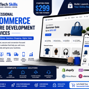 eCommerce Website Development Services | Custom Online Shopping Store Solutions