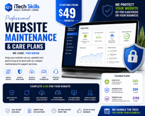 Website Maintenance & Care Plans | Professional Website Support Services